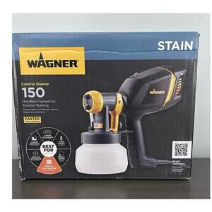 NEW Wagner HVLP Control Stainer 150 – Exterior Projects Hand Held Stain Sprayer